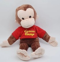 Curious George Puppet Red ShirtPlush Stuffed Animal Applause - £15.10 GBP