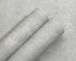 Peel And Stick Vinyl Cement Concrete Contact Paper With 3D Texture In Li... - $44.95