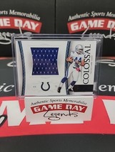 2010 Playoff National Treasures Colossa Materials Dallas Clark ~ /50 Colts - £17.59 GBP
