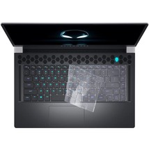 Keyboard Cover Skin For Dell Alienware M17 R5 &amp; Alienware M15 R7 Gaming ... - £11.78 GBP