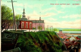 Vtg Postcard 1910s Quebec Canada From Grand Battery East Cannons UNP - £9.36 GBP