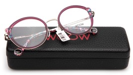 New Woow Fly Away 1 Col 2218 Red Pink Eyeglasses Frame 48-20-135mm B44mm - £152.39 GBP