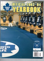 2003-04 NHL Toronto Maple Leafs Yearbook Ice Hockey - £27.25 GBP