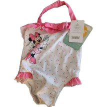 Disney Baby Minnie Mouse One Piece Swimsuit Size 9-12 mos - $277.08 MXN