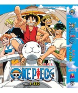 One Piece Vol. 1-330 (Collection Box 1) Japanese Anime DVD English Dubbed Audio - $80.89