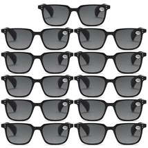 11PK Mens Womens Magnified Full Tinted Lens Sun Readers Reading Sunglasses UV400 - £21.70 GBP