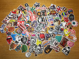 New 100 Skateboard Stickers bomb Vinyl Laptop Luggage Decals Dope Sticke... - £21.94 GBP