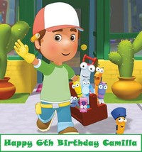 Handy Manny Edible Cake Topper Decoration - $12.99