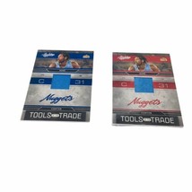 09-10 Absolute Memorabilia Tools Of The Trade Lot Patch Blue Red Nene /100, /249 - £22.31 GBP