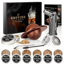 Whiskey Smoker Kit, Cocktail Smoker Kit with Torch, Bourbon smoker kit, ... - $113.39