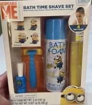Illumination Minions Bath Time Play Shave Set Kids Boys Bath Toy Despica... - $11.39