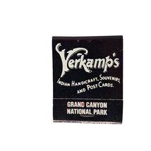 Vintage Matchbook Kerkamp&#39;s Souvenirs Grand Canyon AZ Full Unstruck Adve... - $10.40