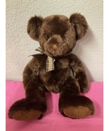 Vintage Russ Berrie One Of A Kind Original Sample Chocolate Teddy Bear - £201.33 GBP