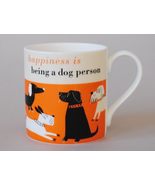 Happiness is Being a Dog Person Contemporary Bone China Mug - Stoke on Trent, En - $21.79