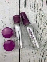 Travel Bottles Set Containers With Zippered Travel Case Leak Proof - £14.95 GBP