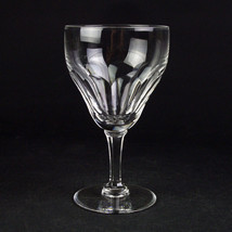 Val St Lambert Riviera Wine Glass, Vintage Cut Crystal Cut Panels 6oz 5 1/4&quot; - £23.90 GBP