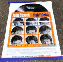 John Cusack Jack Black Autographed High Fidelity Vintage Movie Poster 40 x 27 - £215.96 GBP