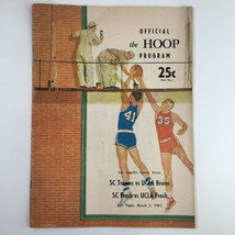 March 3 1961 NCAA Basketball SC Trojans vs UCLA Bruins The Hoop Official Program - £37.09 GBP