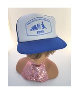 Vintage Snapback Trucker Hat England vs Australia 1985 Soccer - $14.00