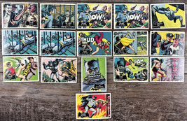 1966 Topps Batman Trading Cards - Lot of 16 - Penguin Joker Robin - Poor-VG - $29.69