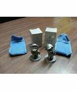 TWO Vintage Avon Fine Pewter Figurines  REPORT CARD DAY &amp; FIRST DAY BACK... - $12.19