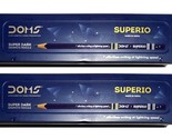 2 Box X Doms SUPERIO super dark Graphite 10 crayons, gomme à aiguiser en... - $39.46