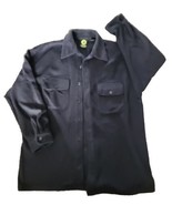 Body Glove Shacket Jacket Black Mens Large Long Sleeve Button Up Pockets - $9.61