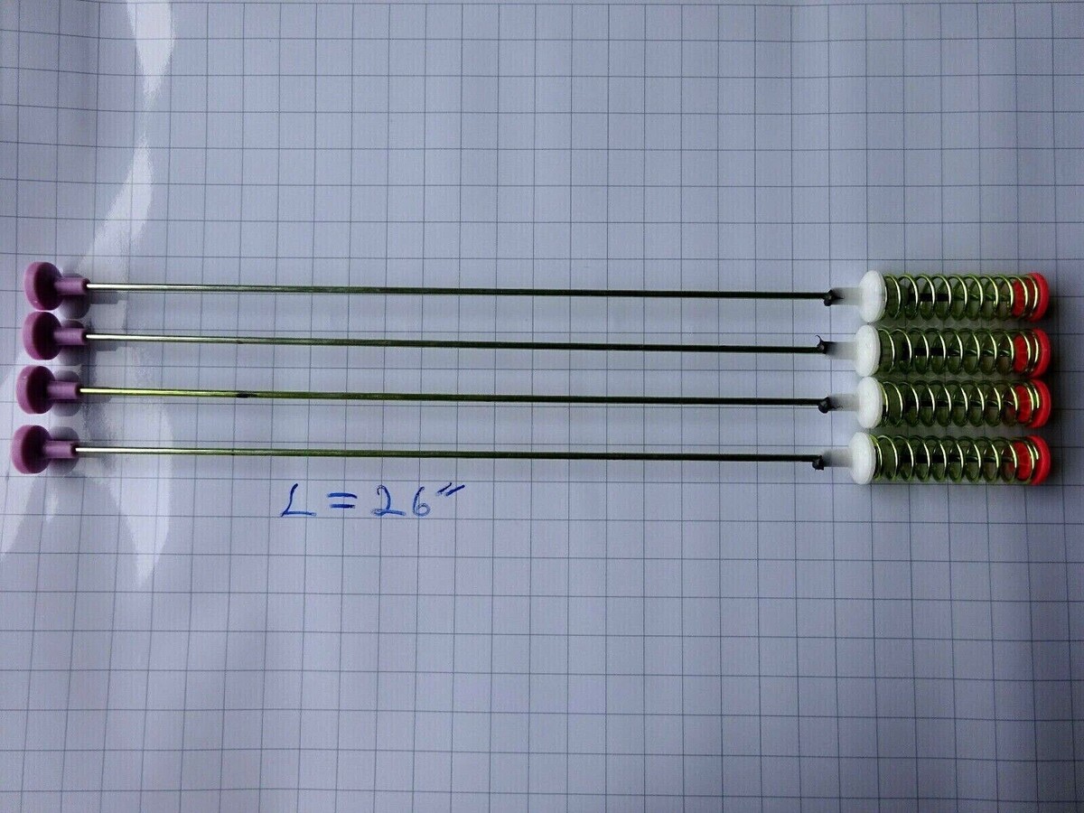 4 Washer Rod for Samsung WA50R5400AV/US-02 WA50R5400AV WA50R5400AW/US-03 - $84.05