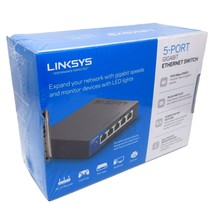 New Linksys SE3005 5-port Gigabit Ethernet Switch Sealed - £19.94 GBP