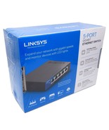 New Linksys SE3005 5-port Gigabit Ethernet Switch Sealed - £19.65 GBP