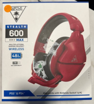 Turtle Beach TBS236801 Wireless Gaming Headset - Red - Opened &amp; Inspected - £62.44 GBP
