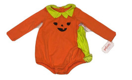 Cat &amp; Jack Baby Orange Pumpkin Outfit (Missing Pants) Size 18M Baby - $4.87