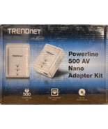 TRENDnet - TPL-406E - Powerline 500 AV Nano Adapter Kit - Pack of 2 - £47.14 GBP