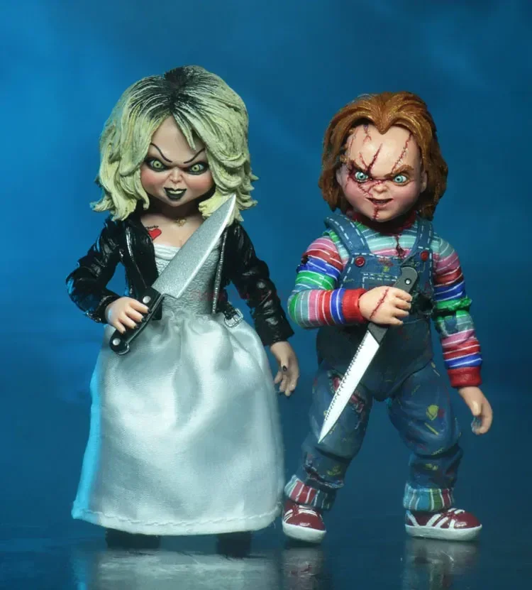 Neca Original 42114 Bride Of Chucky Ultimate Chucky And Tiffany 2 Pack 7 Inch - £30.39 GBP+
