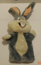 Vintage 1989 Warner Bros. Bugs Bunny Hand Puppet 13&quot; Plush Looney Tunes Rare HTF - £18.91 GBP