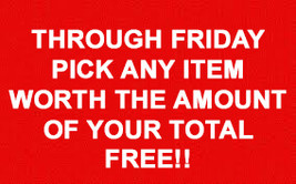 Through Fri Pick Any Item Worth The Amount Of Your Total For Free Magick Cassia4 - £0.00 GBP