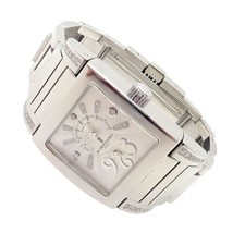 Rare! De Grisogono Stainless Steel Diamond Ladies Dual Time Instrumentino Watch - $6,250.00