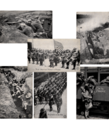 WWI World War One RPPC Postcards Chicago Daily News + Others Lot of 6 - $30.91 CAD