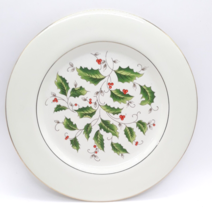 Royal Limited Holly Holiday Salad Plate 7 1/2&quot; Made In Japan - £7.08 GBP