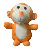 Kellytoy Monkey 11” Plush Stuffed Animal Orange Toy 2019 Boy Girl Hug Mees - $6.42
