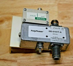 Polyphaser 093-0101T-A  Coaxial RF Surge Suppressor - $28.49
