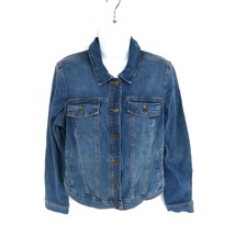 Social Standard by Sanctuary Women&#39;s Blue Denim Jacket Small NWT $109 - £27.70 GBP