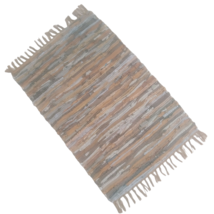 Leather Hearth Rug for Fireplace Fireproof Mat BEIGE - £127.89 GBP