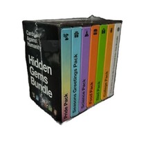 Cards Against Humanity Hidden Gems Bundle, 17+, 7 Pack, NIB, Printed In China FS - £14.47 GBP