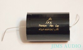 JFX Premium MKP Capacitors for Audio 47uF 400VDC 1 pcs low loss super cl... - £16.98 GBP