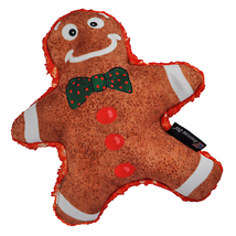 Gingy Crinkle Dog Toy - Adorable Gingerbread Man - £15.74 GBP