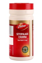 Dabur Sitopaladi Churna Relief Cough &amp; Cold Flu, 60gm (Pack of 1) - £9.94 GBP