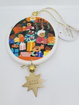 Wondershop Alison Hawkins Ceramic Keepsake Christmas Tree Ornament 2022 image 2