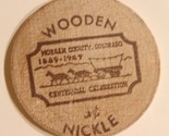 Vintage Morgan County Colorado Wooden Nickel  - $4.94