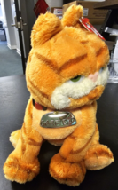 2004  Ty Beanie Baby Garfield Plush with tag, 6 in Garfield Stuffed Animal Cute - £13.91 GBP